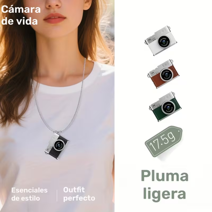 Mini Cámara Retro con Tarjeta de 16GB